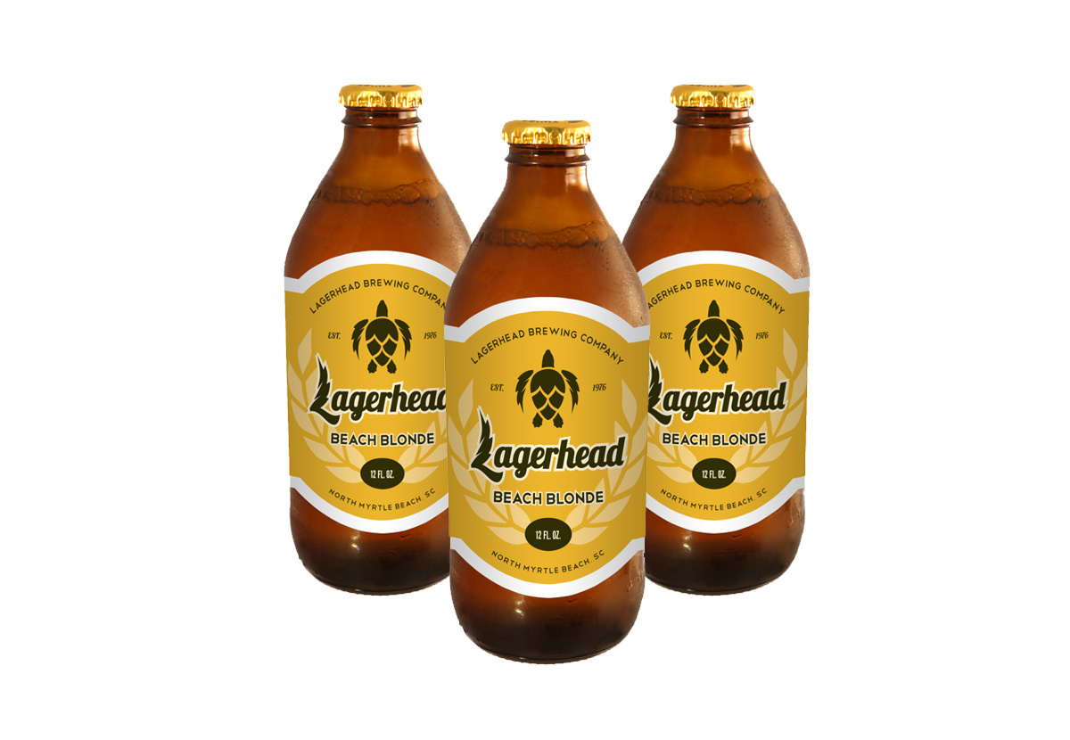 Lagerhead beer bottles