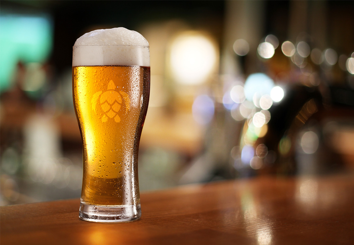 Lagerhead beer glass